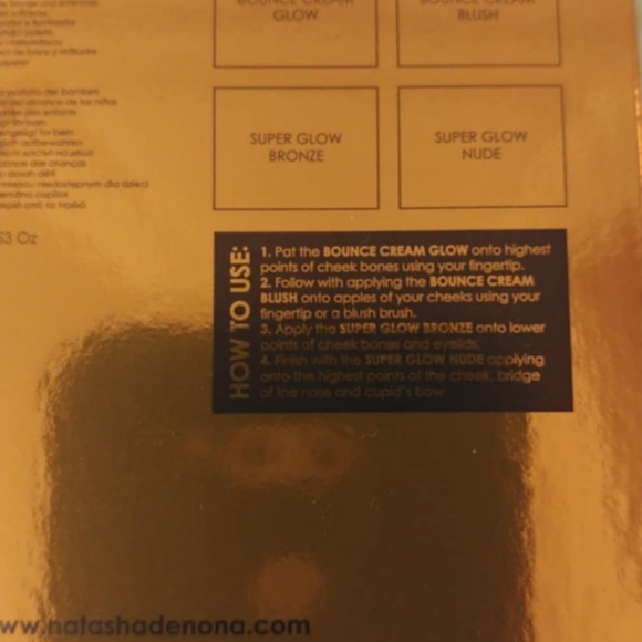 💖FIRM! NWT NATASHA DENONA BRONZE CHEEK FACE GLOW PALATTE - Picture 4 of 16